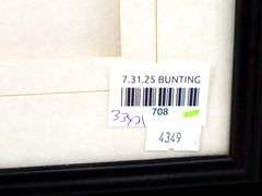 "Landscape" print, framed 33"  x 21"