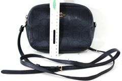 Coach Signature Leather Mini Camera Bag and Small Pebble Leather Wallet