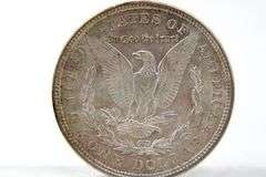 1921 "P" Morgan Silver Dollar , two kennedy half dollars and a washington bicentenial quarter , 4 items