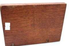 Arts & Crafts Folk Art Cutwork Wood Figural Bookends / Napkin Holder