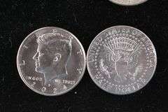 Mom's Kennedy Half Dollar Collection, 204 Coins total. Mostly Uncirculated, $102 Face Value.