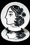 Anthropologie Stoneware Dessert  Plates