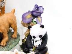 Vintage Masterpiece Porcelain by "HOMCO" Figurines.  Deer, Tiger, Rabbits, Horse, Raccoon & More.