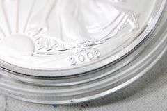 2003 Proof ,  American Eagle silver Dollar in case , 1 OZ of .999 silver