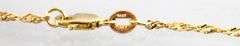14KT Gold, Diamond, and Ruby (both tested) Pendant and 14KT Gold Necklace.  7gtw.