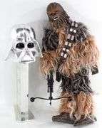 Star Wars Series Giant Pez Collector's Edition Candy Roll Dispenser - and - Star Wars Chewbacca Large Animatronic Action Figure by Thinkway Toys