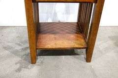 Mission Side Table with Drawer - Pair - 20 x 18 x 22 each