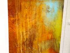 "Landscape" print, framed 33"  x 21"