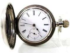 Victor aluminum case pocket watch , Marked Chopard's Patent Dec 6th 1881  ,