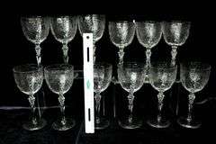 Shasta by Rock Sharpe Glass Wine Glasses with Lenox Storage Case.