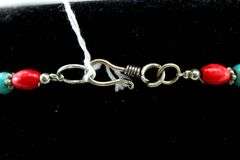 Sterling Silver, Turquoise, and Lapis, Necklace.