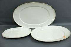 Rosenthal Germany "Thomas" Vintage Fluted and gold Trim Tableware.