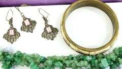 Natural stone Necklaces, Sterling Silver Necklace and matching Earrings, Bracelets and Necklaces.