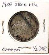 1925 Stone Mountain memorial silver half dollar