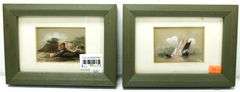 Impressionist Sea- and Land-Scapes - Pair - 6 x 8 each