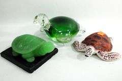 Turtle Collectibles:  Turtle Crossing Sign, Snow Globe, Glass / Ceramic Figurines, Tic Tac Toe Game & More.