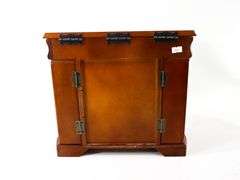 Jewelry Chest with Lift-Top Mirror