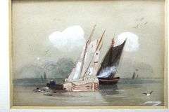 Impressionist Sea- and Land-Scapes - Pair - 6 x 8 each