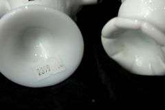 Fenton Glass - Silver Crest Ruffled Edge Milk Glass Art Glass Basket, Vases, and More