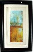 "Landscape" print, framed 33"  x 21"