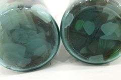 Sea Glass Collection in Ball Glass Jars.