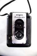 Argus Seventy-Five Camera - and - Canon EOS 620 Camera - and - Speedlite 420EZ - and - Case and Accessories