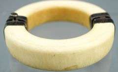 Vintage hinged Bangle Bracelet with pin closure.