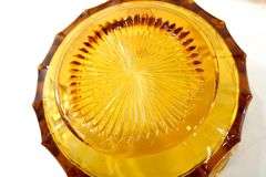 Fostoria Amber Coin  Glassware.