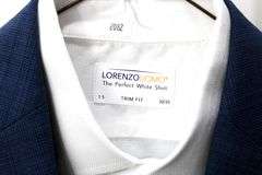 Calvin Klein X-Slim Fit 38R Jacket 2-Piece Suit and Lorenzo Uomo Trim Fit White Shirt Size 15 | 32/33