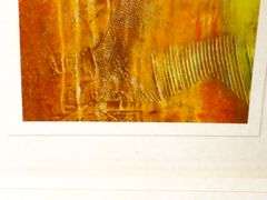 "Landscape" print, framed 33"  x 21"