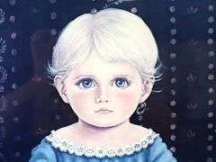 Betty McCool "Little Girl with Doll" signed limited edition print 645/1500, framed 34" x 28"
