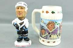 Sports Figures Bobbleheads - and - Navy Tradition and Sports Legends Collector Steins
