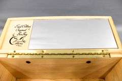 Enid Collins Original Box Bag (Collins of Texas) Vintage Wooden Box Handbag Embellished with Stones & Beads, Trolley Streetcar Design