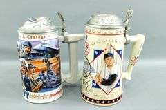 Sports Figures Bobbleheads - and - Navy Tradition and Sports Legends Collector Steins