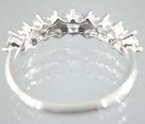 Sterling Silver Ring set with brilliant cut CZ, size 7 1/4.