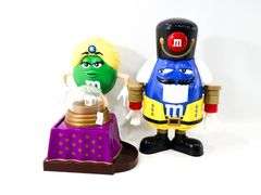 M&M Brand Holiday  Limited Edition Candy Dispensers
