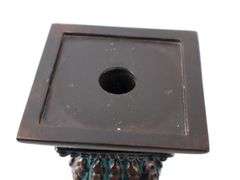 Partylite Regal Candle Holders in Antiqued Bronze - Pair with Candles