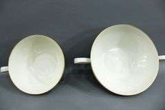 Rosenthal Germany "Thomas" Vintage Fluted and gold Trim Tableware.