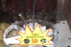 Vintage Coin-Op Vending Machines by A&A Co Taiwan and Others with Stand Display - 47 x 16 x 62