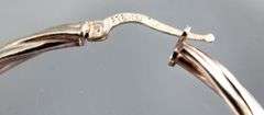 Sterling Silver Hoop Earrings, different sizes.