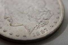 1887 "P" Morgan Silver Dollar UNC