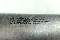 Henckels Knives with Storage Block