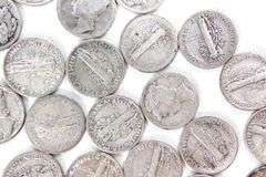 53 Mercury Silver Dimes. 1917-1945