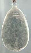 Sterling Silver Necklaces , 18", and Sterling Mother of Pearl Pendants.