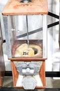 Vintage Coin-Op Vending Machines by A&A Co Taiwan and Others with Stand Display - 47 x 16 x 62