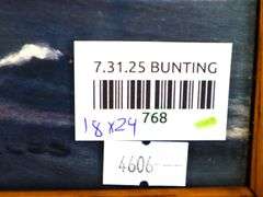 "Tall Ship' print, framed 18" x 24"