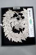 Ottoman Empire Leaf Necklace and matching Bracelet
