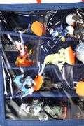 Skylanders Giants Carry Case Filled with Skylander Characters and Other Toys