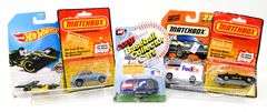 Matchbox, Hot Wheels, and Corgi Baseball Collectors Mini Cars and Trucks