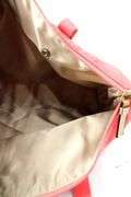 COACH Peach Weekender Tote Bag with Storage / Make-Up Bag.